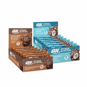 Optimum Nutrition 2x Protein Bar Box 10-12 bars per box | LJG-453928