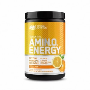 Optimum Nutrition ESSENTIAL AMIN.O. ENERGY® Citrus Spritz 0.6 lb (30 Servings) | PTL-059241