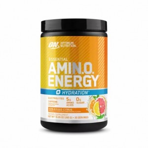 Optimum Nutrition Essential AMIN.O. ENERGY + Electrolytes *new* Sun-kissed Citrus 0.63 lb (30 Servings) | JED-942351