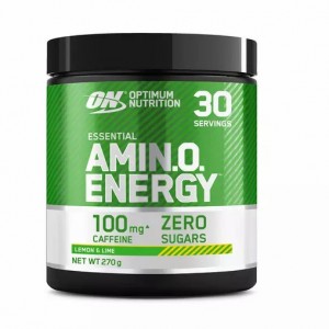 Optimum Nutrition Essential AMIN.O. Energy Lemon & Lime 270 grams (30 Servings) | SXV-358217