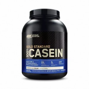 Optimum Nutrition GOLD STANDARD® 100% Casein Cookies & Cream 4 lb (53 Servings) | ANO-579182