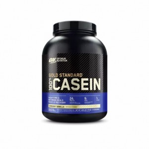 Optimum Nutrition GOLD STANDARD® 100% Casein Creamy Vanilla 4 lb (53 Servings) | JQX-894210