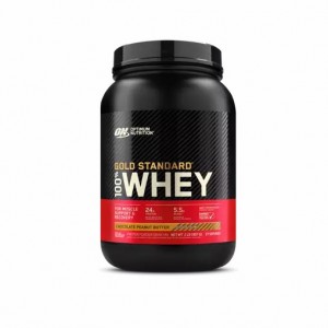 Optimum Nutrition GOLD STANDARD 100% WHEY™ Chocolate Peanut Butter 2 lb (27 Servings) | QPR-470165