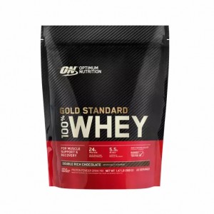 Optimum Nutrition GOLD STANDARD 100% WHEY™ Double Rich Chocolate 1.5 lb (22 Servings) | YUR-607815