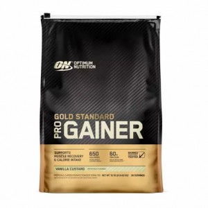 Optimum Nutrition GOLD STANDARD® Pro Gainer Vanilla Custard 10.19 lb (28 Servings) | HIN-860172