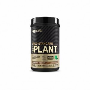 Optimum Nutrition Gold Standard 100% Plant Based Protein Double Rich Chocolate 684 grams (20 Servings) | GSE-627083