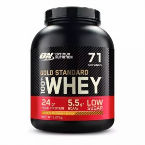 Optimum Nutrition Gold Standard 100% Whey Protein Powder Chocolate Peanut Butter 2.27 kg (71 Servings) | DSH-693584