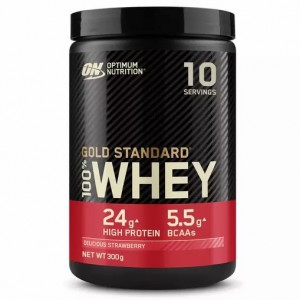 Optimum Nutrition Gold Standard 100% Whey Protein Powder Delicious Strawberry 300 grams (10 Servings) | VGN-805216