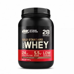 Optimum Nutrition Gold Standard 100% Whey Protein Powder Chocolate Hazelnut 896 grams (28 Servings) | EAZ-698314