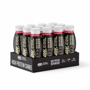 Optimum Nutrition High Protein Shake Elite Strawberry 3300 ml (12 pieces) | UHI-065793