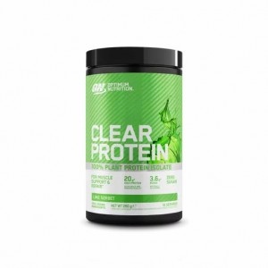 Optimum Nutrition ON Clear Protein 100% Plant Protein Isolate Lime Sorbet 280 grams (10 Servings) | RYE-098651