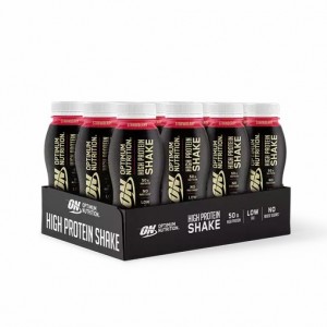 Optimum Nutrition Optimum Protein Shake Strawberry 6000 ml (12 bottles) | NSU-195362