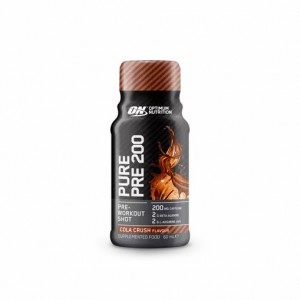 Optimum Nutrition Pure Pre 200 Pre-Workout Shot Cola 60ml (12 shots) | YZQ-485039