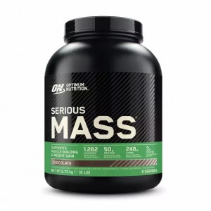 Optimum Nutrition Serious Mass Chocolate 2.73 kg (8 Servings) | HQE-412089