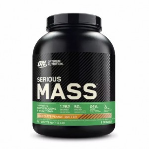 Optimum Nutrition Serious Mass Gainer Chocolate Peanut Butter 2.73 kg (8 Servings) | MDT-647280