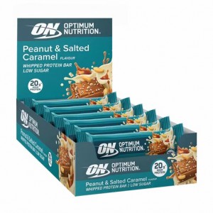 Optimum Nutrition Whipped Protein Bar Peanut And Salted Caramel 600 grams (10 Bars) | YRS-426738