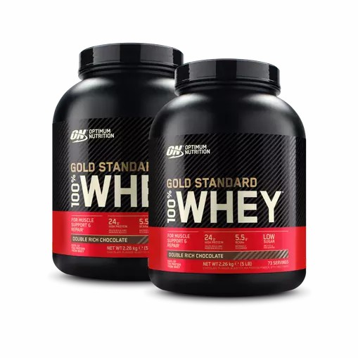 Optimum Nutrition 2x Gold Standard 100% Whey Protein Powder (2.27kg) | QXJ-120537