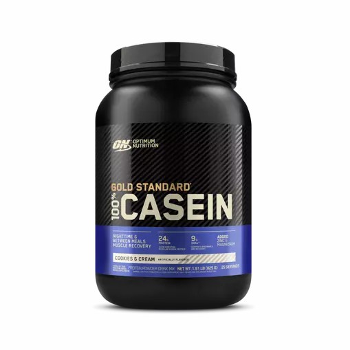 Optimum Nutrition GOLD STANDARD® 100% Casein Cookies & Cream 2 lb (25 Servings) | BMA-827495