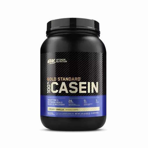 Optimum Nutrition GOLD STANDARD® 100% Casein Creamy Vanilla 2 lb (25 Servings) | ZEO-517064