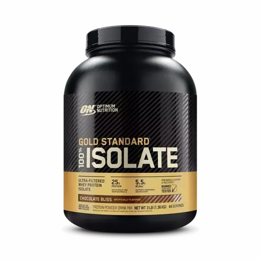 Optimum Nutrition GOLD STANDARD® 100% Isolate Chocolate Bliss 3 lb (44 Servings) | UGJ-849732