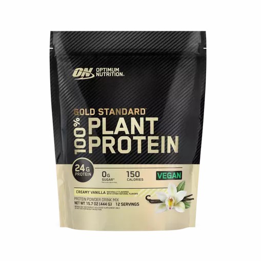 Optimum Nutrition GOLD STANDARD® 100% Plant Creamy Vanilla 0.98 lb (12 Servings) | CJZ-307819