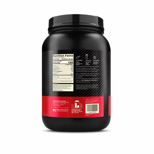 Optimum Nutrition GOLD STANDARD 100% WHEY™ Banana Cream 2 lb (29 Servings) | BUP-046317