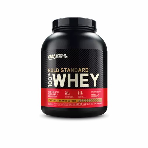 Optimum Nutrition GOLD STANDARD 100% WHEY™ Chocolate Peanut Butter 5 lb (68 Servings) | LTK-510986