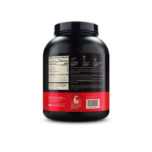 Optimum Nutrition GOLD STANDARD 100% WHEY™ Delicious Strawberry 5 lb (73 Servings) | LEF-086531