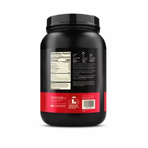 Optimum Nutrition GOLD STANDARD 100% WHEY™ Double Rich Chocolate 2 lb (29 Servings) | QBZ-612849