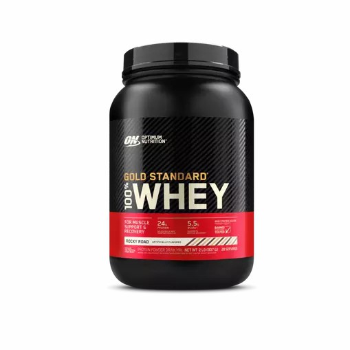 Optimum Nutrition GOLD STANDARD 100% WHEY™ Rocky Road 2 lb (28 Servings) | EMU-096148