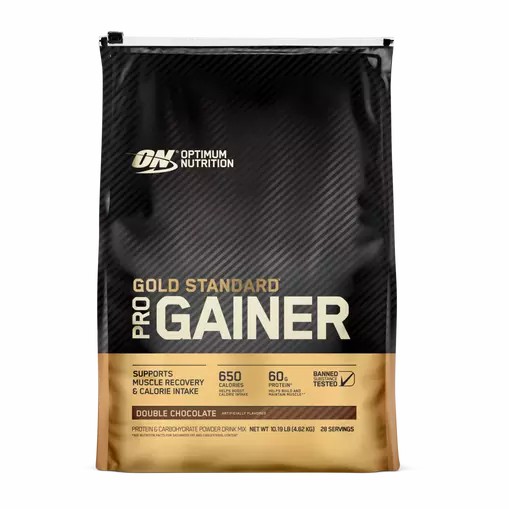 Optimum Nutrition GOLD STANDARD® Pro Gainer Double Chocolate 10.19 lb (28 Servings) | GRB-749081