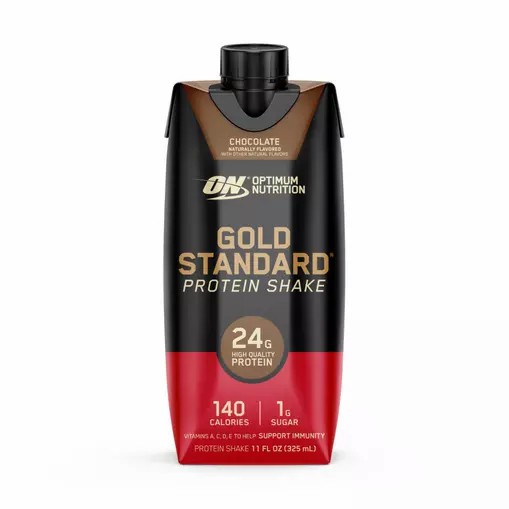 Optimum Nutrition GOLD STANDARD® Ready To Drink Protein Shake Chocolate 12 Cartons (12 Servings) | ZTK-450639