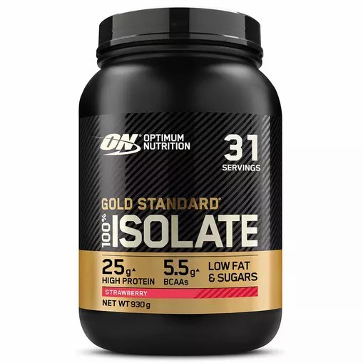 Optimum Nutrition Gold Standard 100% Isolate Strawberry 930 grams (31 Servings) | GIE-463587