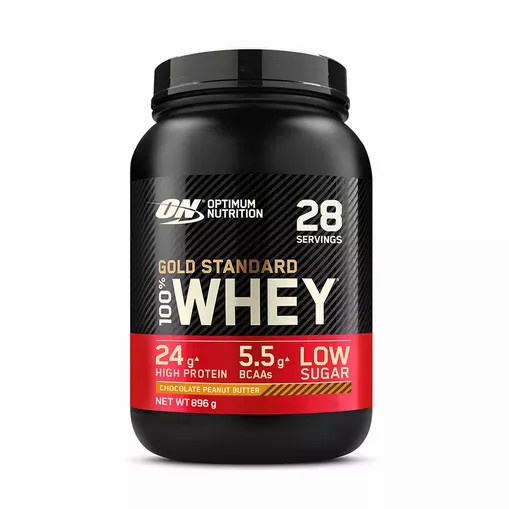 Optimum Nutrition Gold Standard 100% Whey Protein Powder Chocolate Peanut Butter 896 grams (28 Servings) | LJO-285340