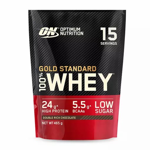 Optimum Nutrition Gold Standard 100% Whey Protein Powder Double Rich Chocolate 465 grams (15 Servings) | CUL-596124