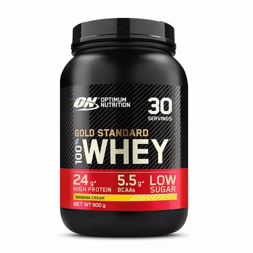 Optimum Nutrition Gold Standard 100% Whey Protein Powder Banana Cream 900 grams (30 Servings) | ZYQ-928017