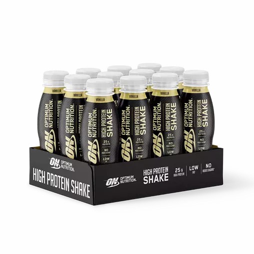 Optimum Nutrition High Protein Shake Elite Vanilla 3300 ml (12 pieces) | CKO-073692