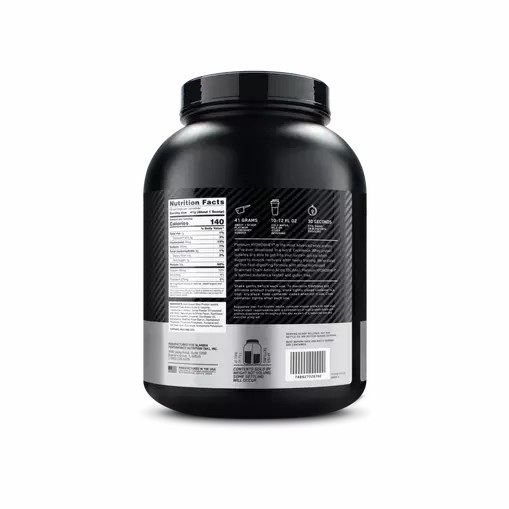 Optimum Nutrition PLATINUM HYDROWHEY™ Turbo Chocolate 3.61 lb (40 Servings) | TNQ-073428