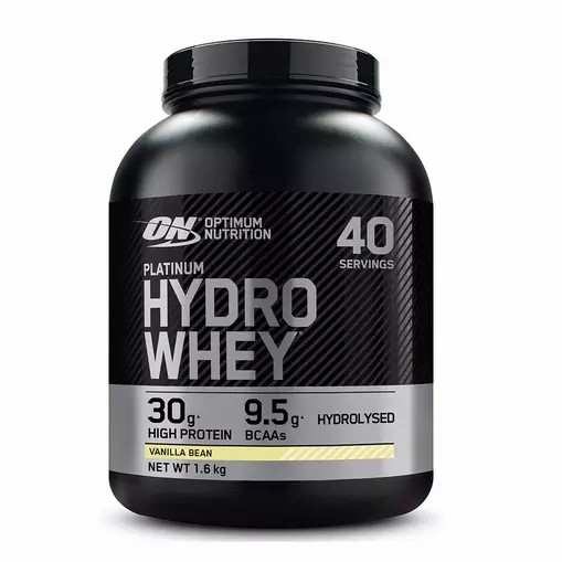 Optimum Nutrition Platinum Hydrowhey Vanilla Bean 1.6 kg (40 Servings) | VZQ-910276