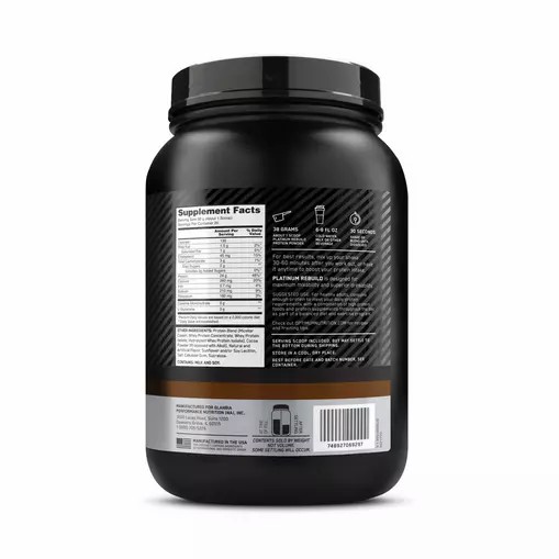 Optimum Nutrition Platinum Rebuild Dark Chocolate 1.67 lb (20 Servings) | BGU-902518