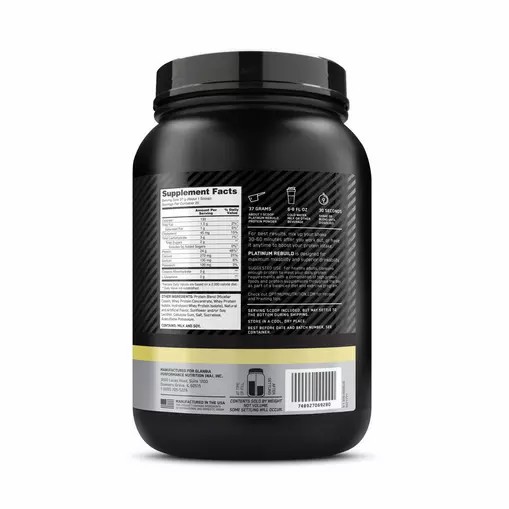 Optimum Nutrition Platinum Rebuild Vanilla Buttercream 1.63 lb (20 Servings) | OSX-167029