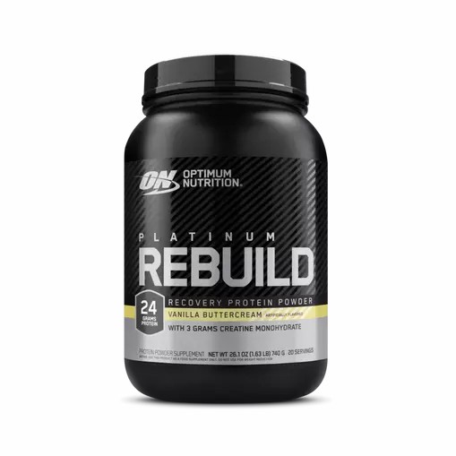 Optimum Nutrition Platinum Rebuild Vanilla Buttercream 1.63 lb (20 Servings) | OSX-167029