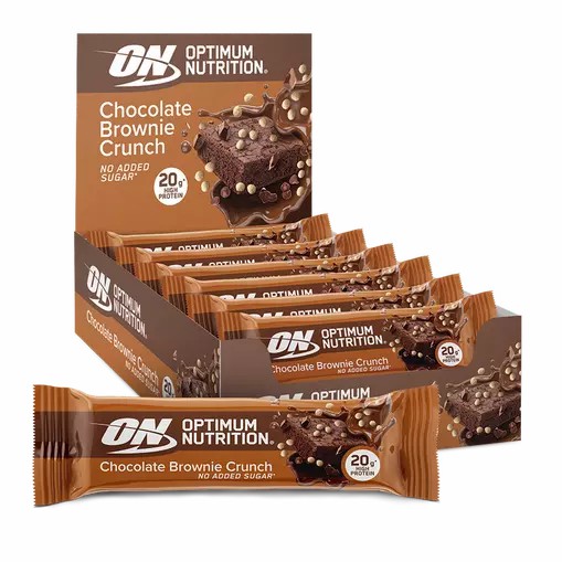 Optimum Nutrition Protein Bar Chocolate Brownie Crunch 650 grams (10 Bars) | BNT-745916