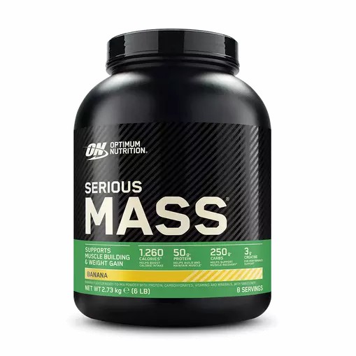 Optimum Nutrition Serious Mass Banana 2.73 kg (8 Servings) | QDK-357024