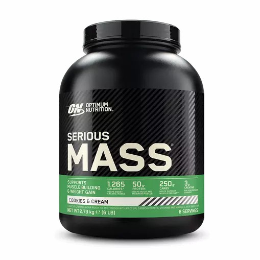 Optimum Nutrition Serious Mass Cookies & Cream 2.73 kg (8 Servings) | POQ-983126